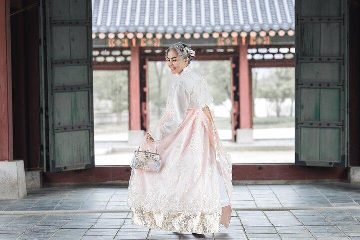 Hanbok privat fototur ved Gyeongbokgung Palace