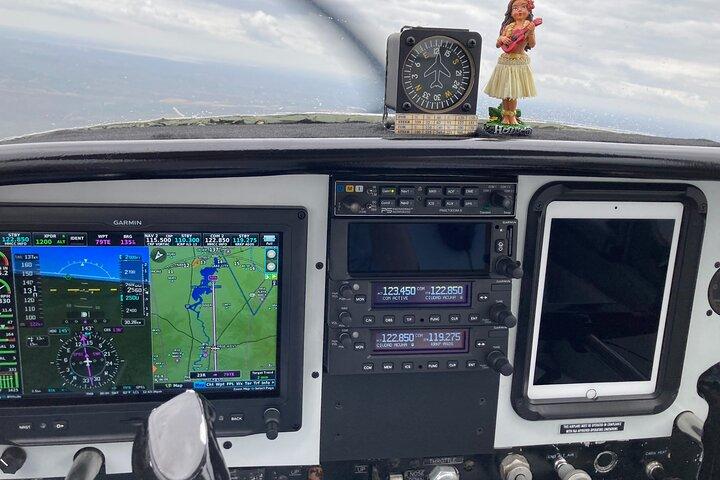 Tour panoramico privato del Texas meridionale in un aereo storico