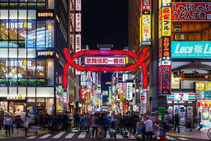 Privétour van dag naar nacht naar Tokio: Asakusa & Shinjuku Golden Gai