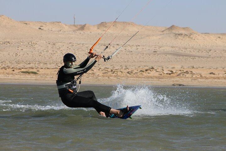 Safari di Kitesurf di lusso a Dakhla Marocco | Pickup 4x4 e IKO Coach