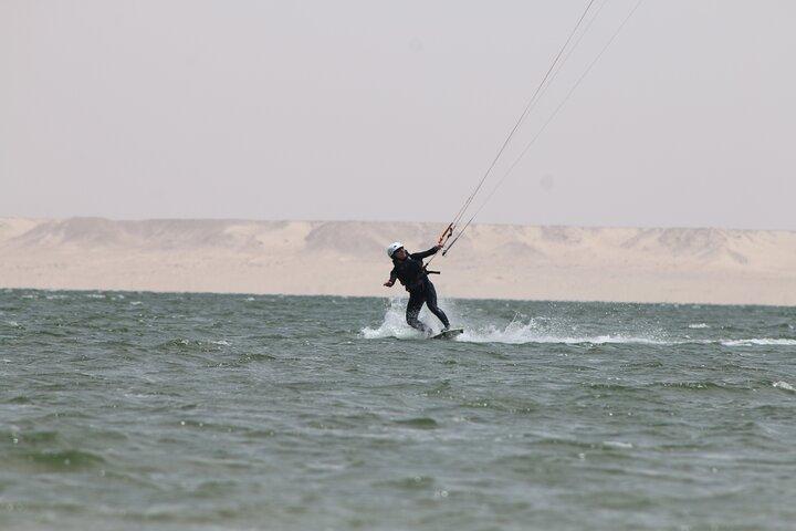 Safari di Kitesurf di lusso a Dakhla Marocco | Pickup 4x4 e IKO Coach