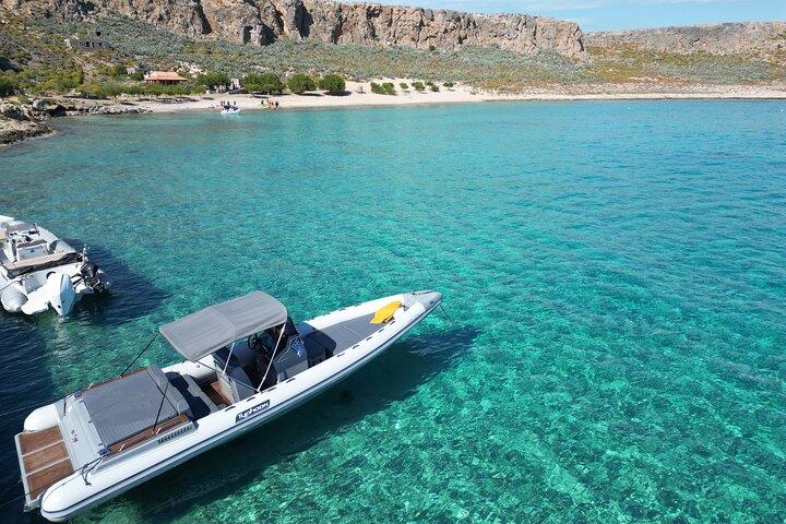 Balos privat bådkrydstogt fra Chania