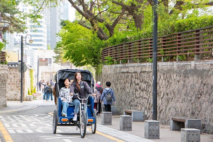 2 hr / Seoul Private Pedicab Tour : Bukchon Anguk Hanok Village