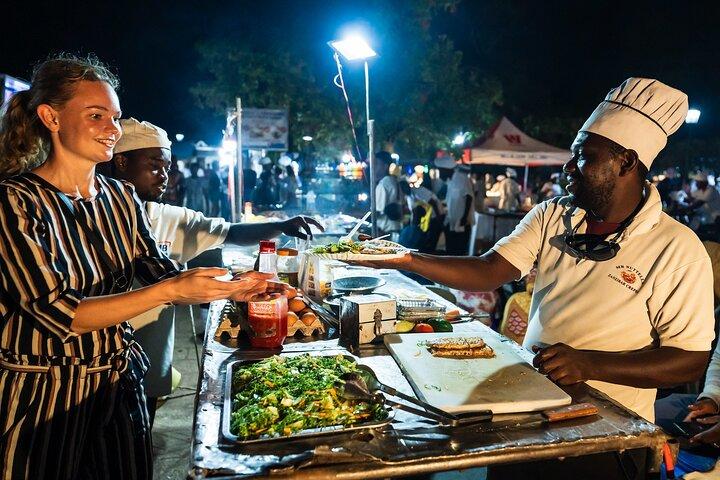 Zanzibar: Visite nocturne de Stone Town, marché de Darajani à Forodhani