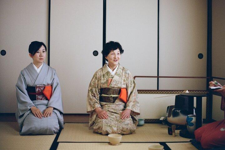 京都の茶道家「紫雲庵」による茶会