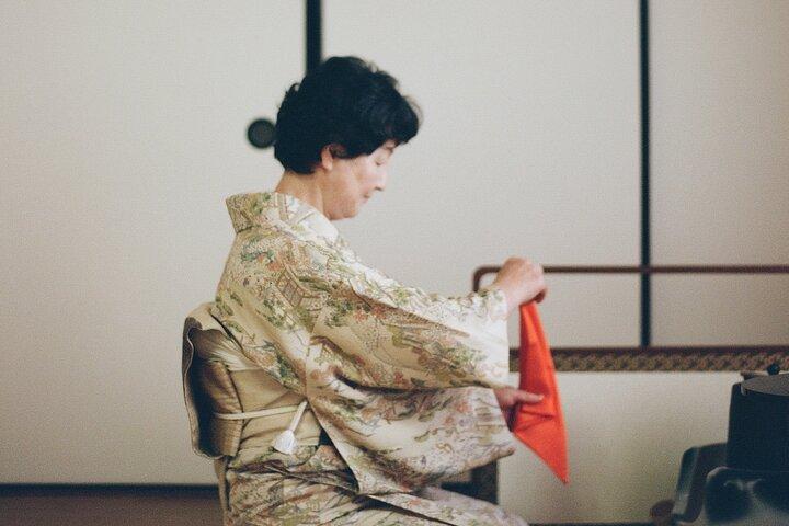 京都の茶道家「紫雲庵」による茶会