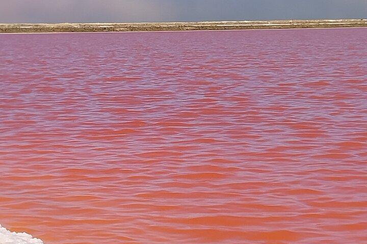 Caiaque de foca em Pelican Point saindo de Walvis Bay