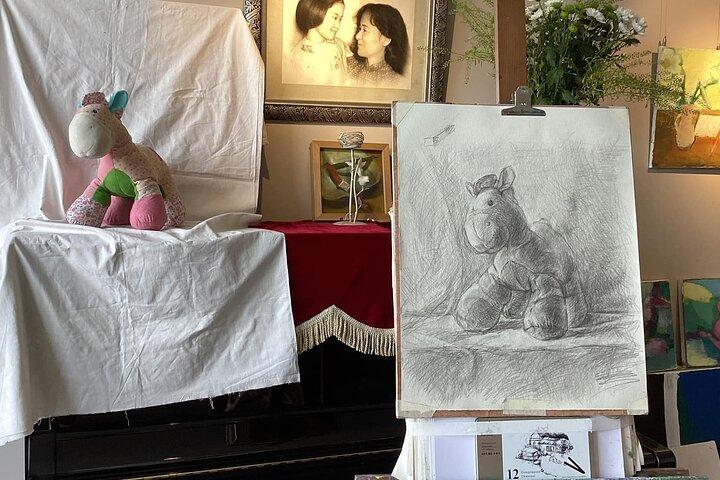 Mal- und Zeichenkurs für Anfänger in Hanoi – Kunstlehrer Hanoi