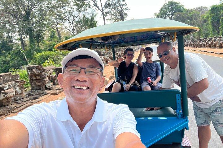 Visite privée d'une journée en tuk tuk des temples d'Angkor Wat