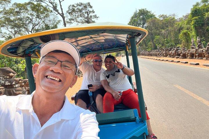 Visite privée d'une journée en tuk tuk des temples d'Angkor Wat