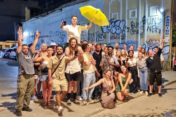 Athens Party Pub Crawl w / 1 hora de barra libre y discoteca VIP Acceso