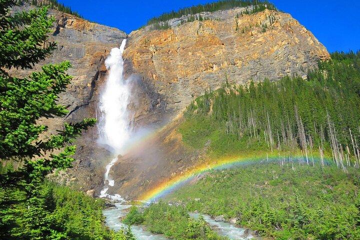 Emerald Lake, Takakkaw Falls, Moraine en Lake Louise privétour