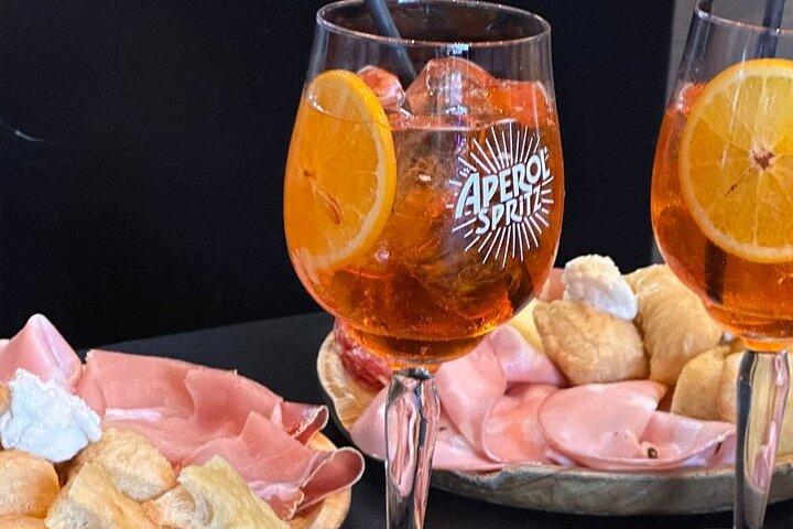 Florencia de noche con aperitivo