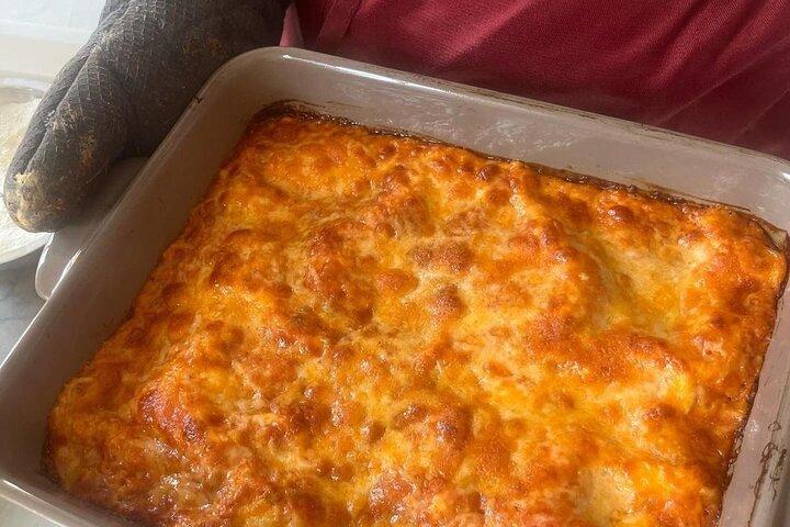 Florence: Lasagna- en Tiramisù-workshop met wijn van Ponte Vecchio