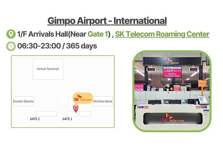 韓国空港ピックアップ SKT使い放題の韓国ポケットWifi