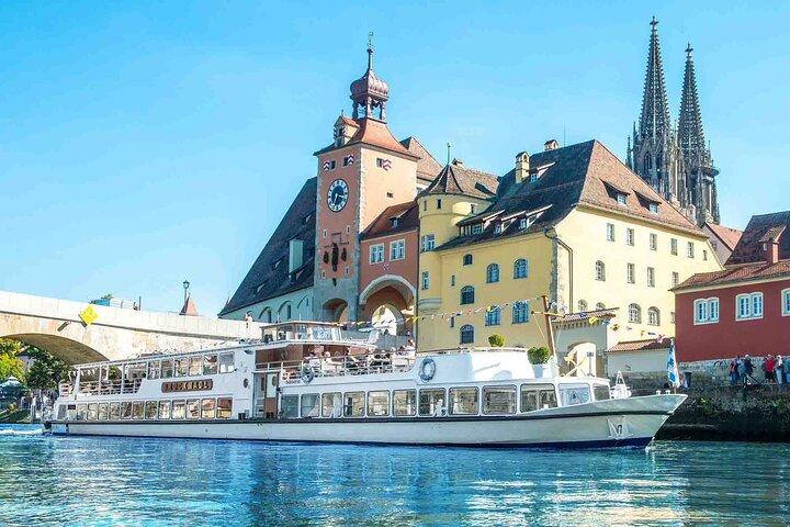Visite des bains à remous sur le Danube à Ratisbonne