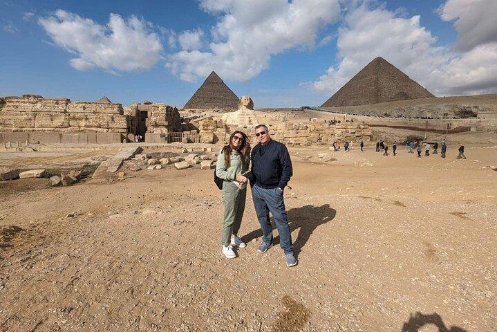 Grand Egyptian Museum, Pyramiderne i Giza og Den Store Sfinx