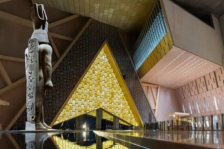 Great Grand Egyptian Museum with professional Egyptologist.