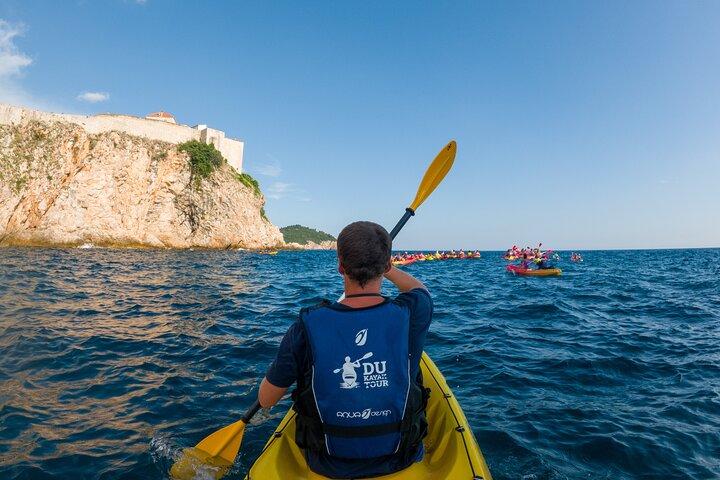 Excursão guiada de caiaque à tarde em Dubrovnik