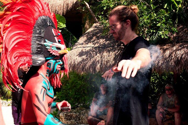 Mayan Ritual + Speed Boat Tour + Snacks