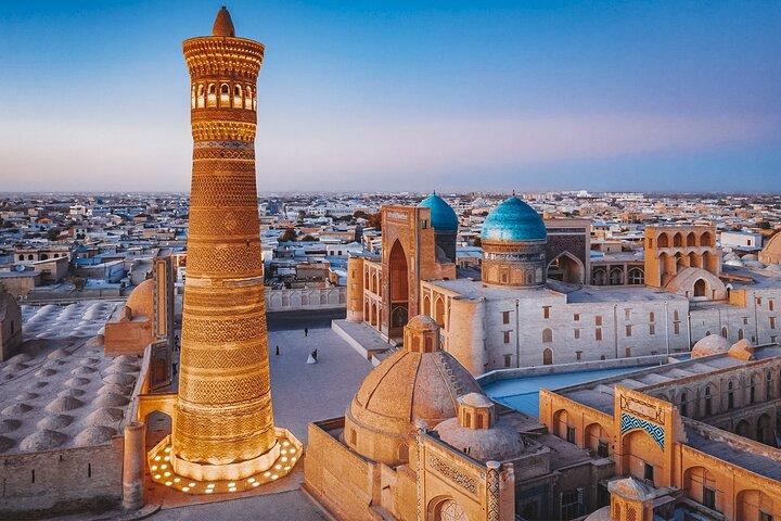 Visite guidée de la vieille ville de Boukhara avec 16 arrêts emblématiques