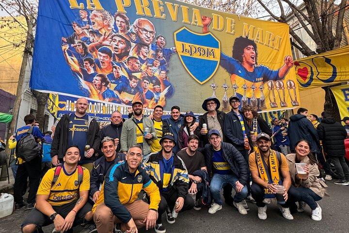 Jogo do Boca Juniors na La Bombonera com local e transporte