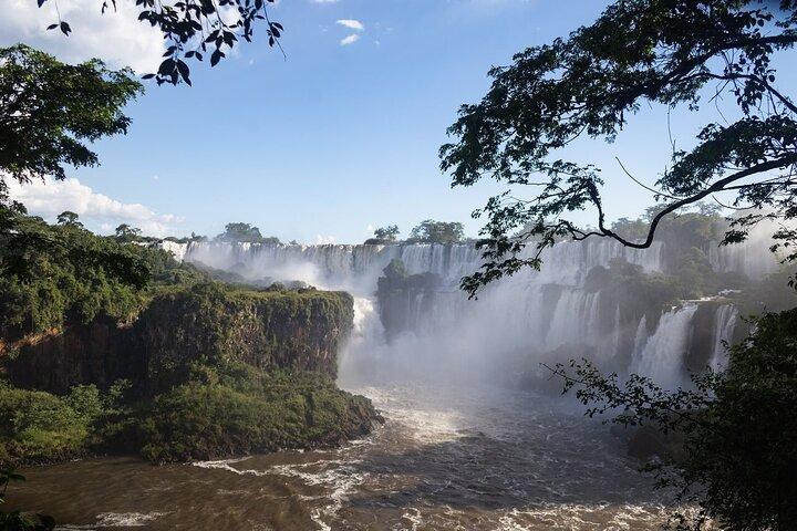 Iguazu Falls: Argentina sidotur med båttur och buffélunch