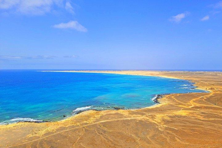 Excursión completa y vuelo en Zipline Cabo Verde