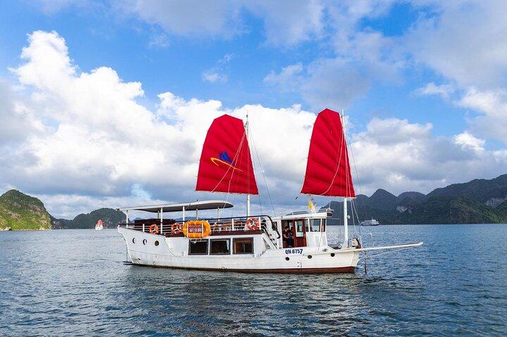 Fuld dag privat Bai Tu Long Bay Cruise opdage skjulte skatte