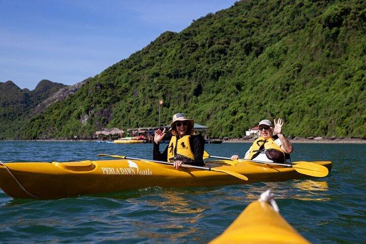 Fuld dag privat Bai Tu Long Bay Cruise opdage skjulte skatte