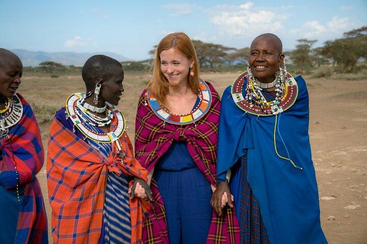 Excursion d'une journée au village de Masai Mara