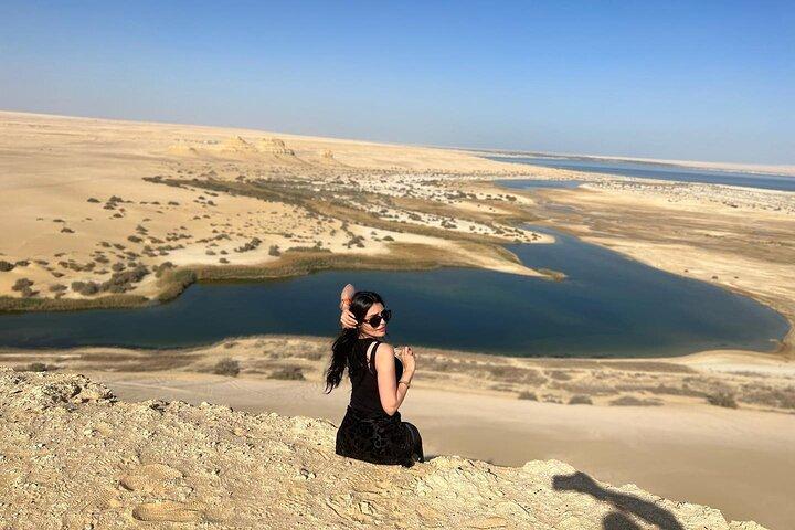 2-daagse tour Wadi Al Rian met ophaalservice vanuit Caïro