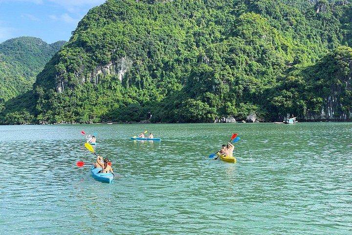 ハノイ-カットバ 2D1N 旅行: カットバ国立公園、ベトハイ、ランハー湾