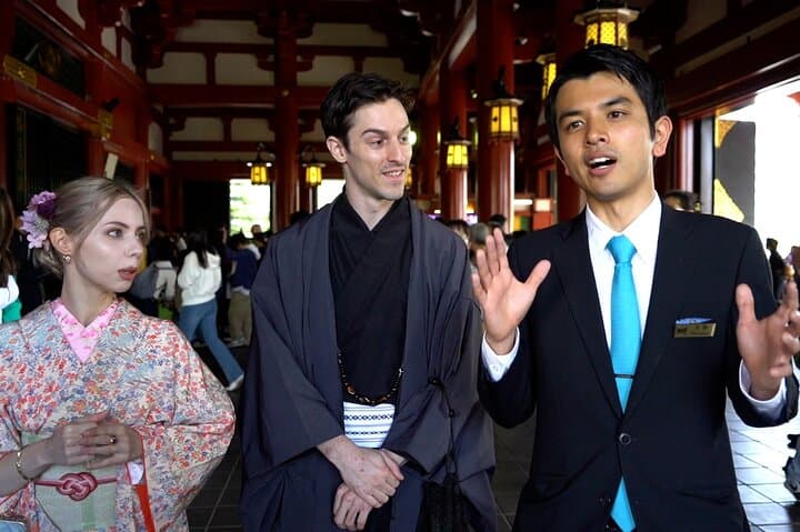 Tokyo Kimono Tour by Private Vehicle with Professional Guide