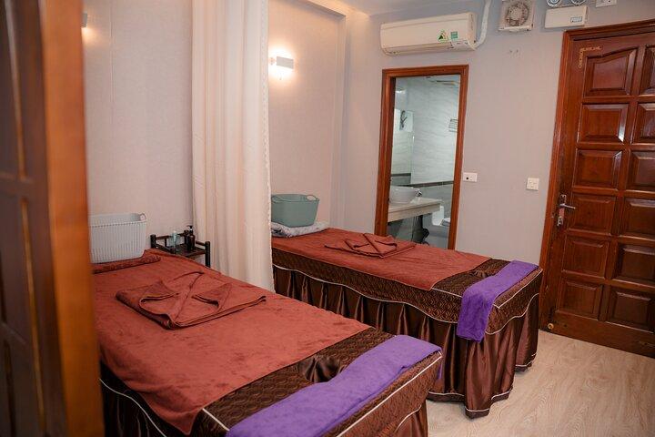 Hanoi Altstadt : Lá Spa - Massage mit Öl