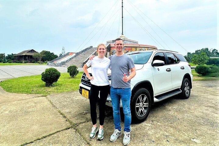 Hoi An til Hue privat bil med engelsk chauffør eller (omvendt)