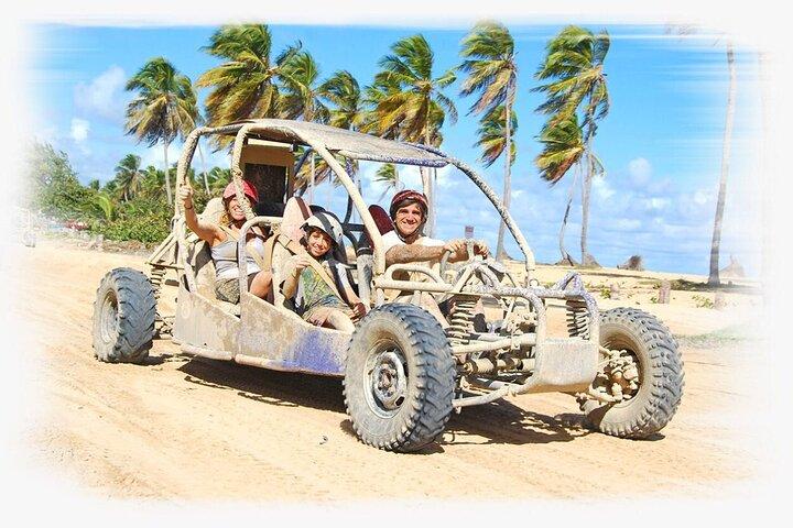 Escursioni in buggy a Punta Cana , Cenotes , Spiaggia di Macao