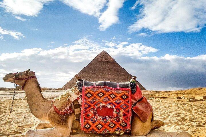 Tour guidato privato del Cairo e Giza con pranzo da Hurghada