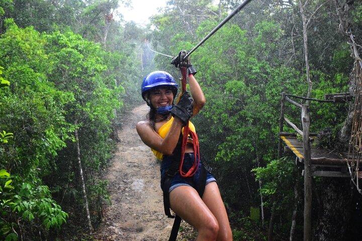 ATV-tur från Tulum eller Riviera med Ziplines och Cenote Swim Day