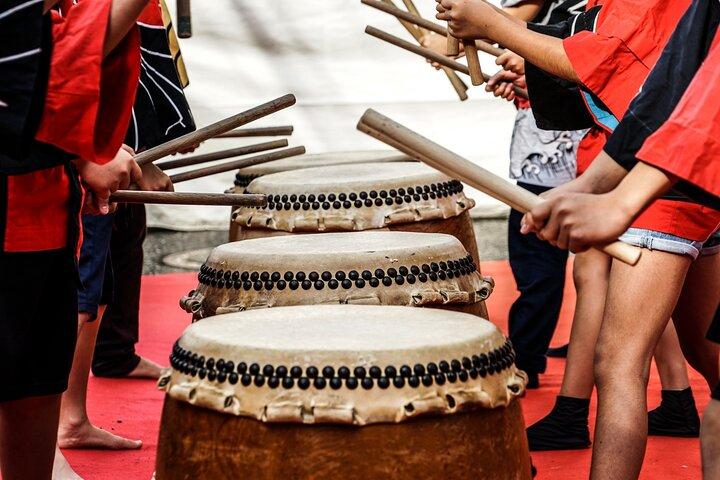 TAIKO, expérience de percussions japonaises à Kyoto