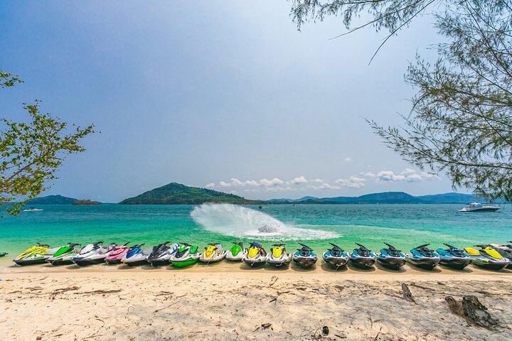 4 timers jetski oplevelse hopper til 9 øer i Phuket