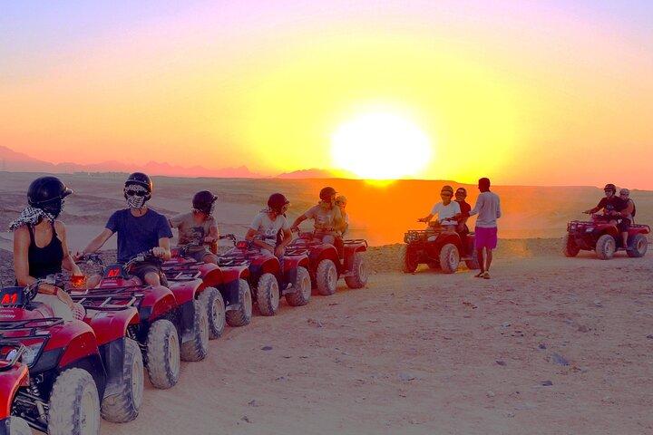 Hurghada Sunset Quad Bike Tour of the Desert and Red Sea