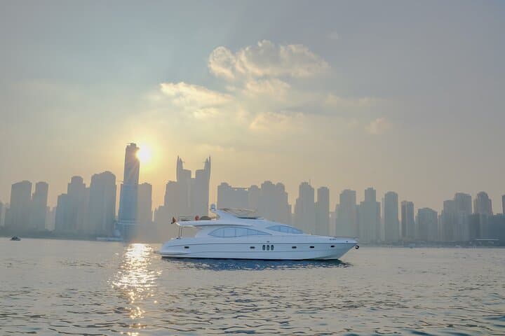 88 Feet Luxury Private Guided Yacht Tour in Dubai