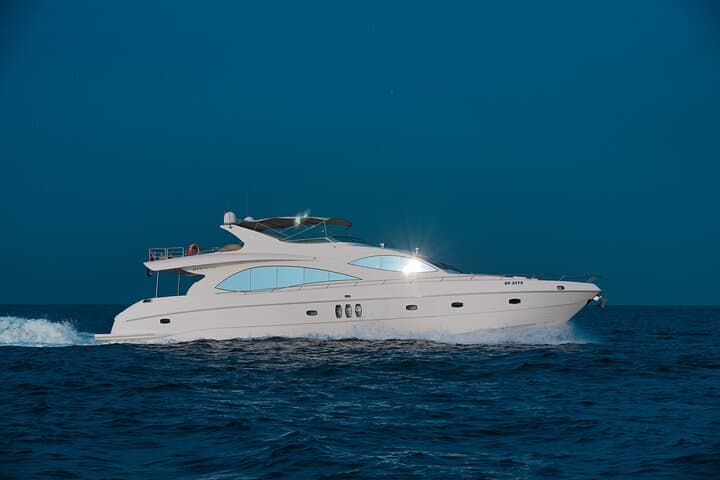 88 Feet Luxury Private Guided Yacht Tour in Dubai