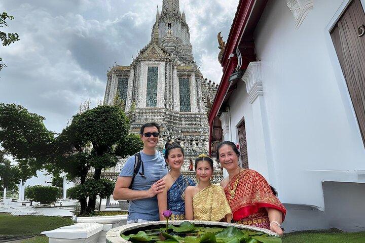 Grand Palace, Temples, and Canal Private Tour [Optional Luxury]