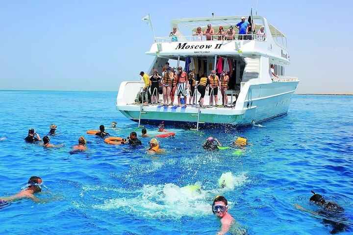 Excursion en bateau de plongée en apnée à Ras Mohamed White Island Snorkeling Sharm