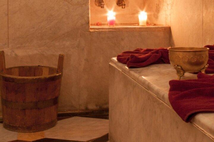 Massaggio tradizionale all'hammam e olio di argan con prelievo