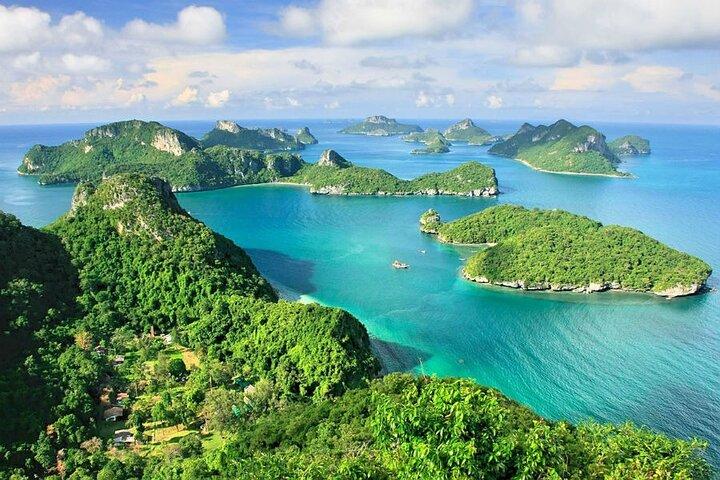 Ang Thong Marine Park Adventure med kajakpaddling och lunch