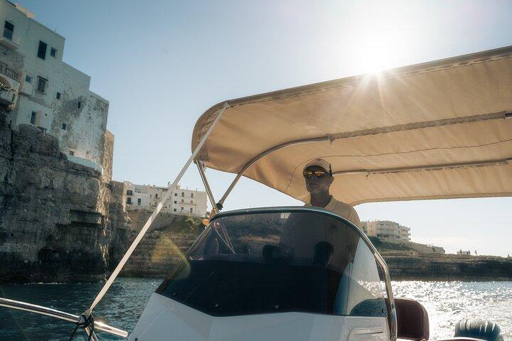 Eksklusiv 2-timers privat bådtur i Polignano a Mare