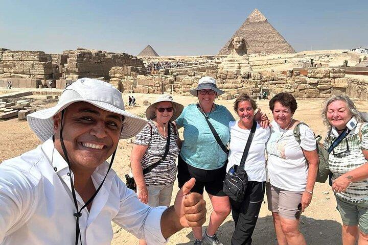 El Cairo desde Sharm El Sheikh en avión, excursión de un día VIP con todo incluido